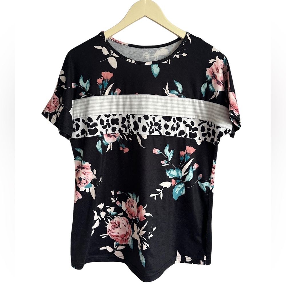 Casual Floral T-Shirt